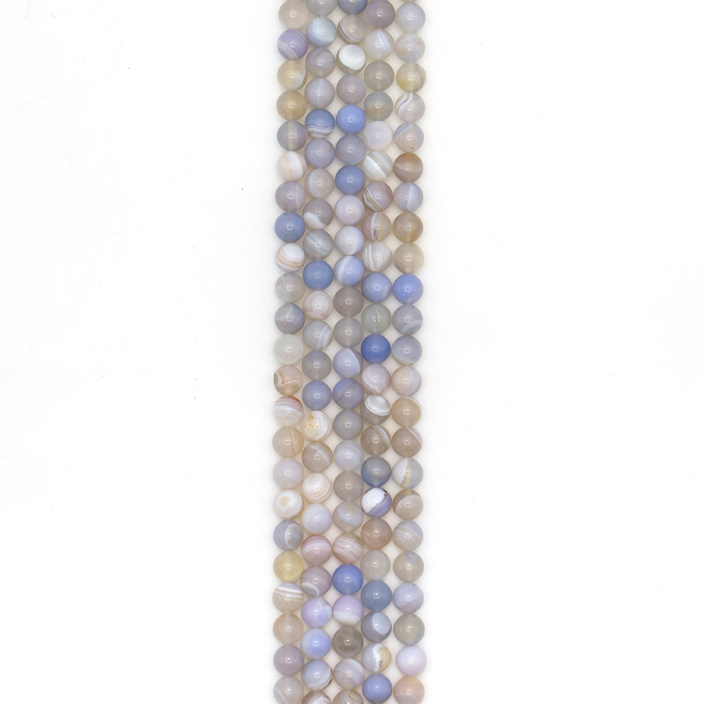 Фото товара агат шар цвет серо-голубой 10 мм в.с.