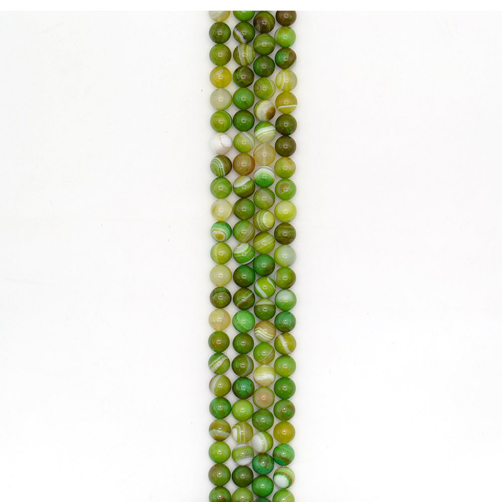 Фото товара агат шар цвет светло-зеленый 10 мм в.с.