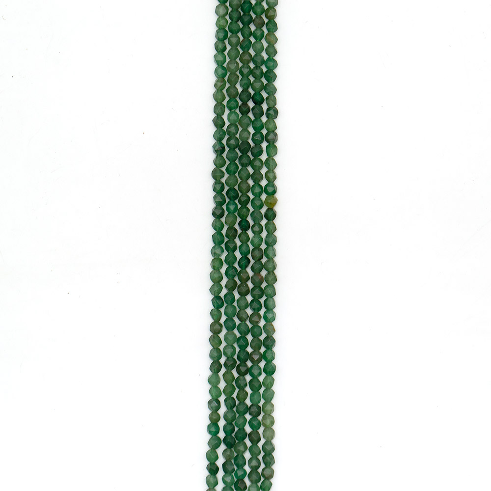 Фото товара авантюрин зеленый натура шар крупная грань 6 мм