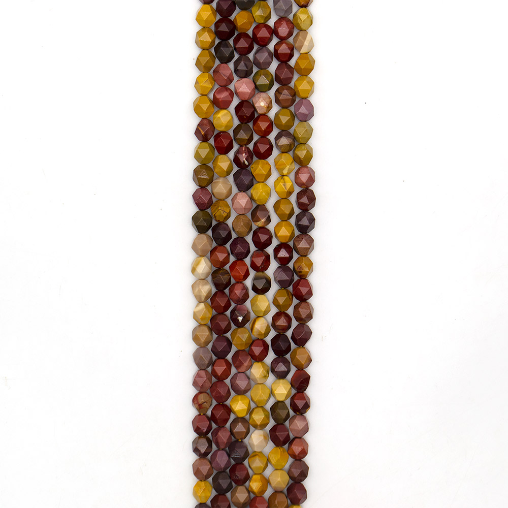 Фото товара яшма мукаит крупная грань 10 мм