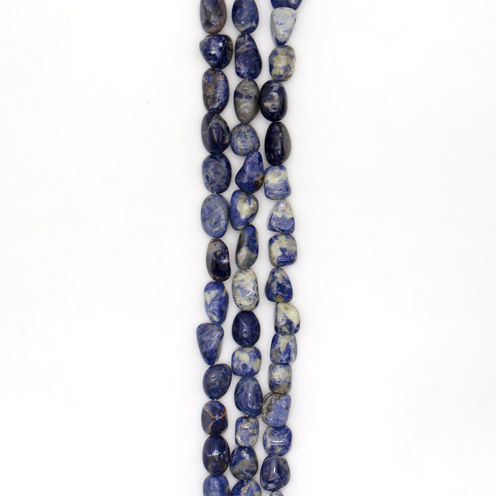 Фото товара содалит светлый галтовка 20*14 мм