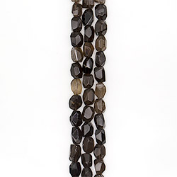 Раухтопаз галтовка грань 21*15 мм