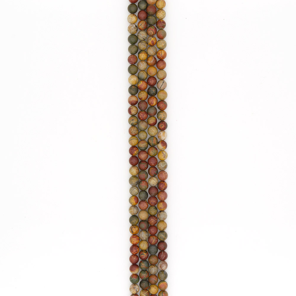 Фото товара яшма "пикассо" 8,5 мм