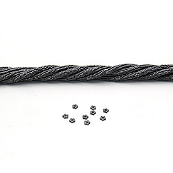 Гематит разделитель цветок 4*1 мм обьемный