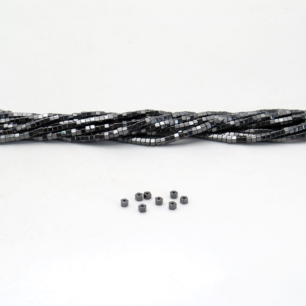 Фото товара гематит разделитель шестиугольный 1*3 мм 