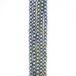 Лава с покрытием голубое золото 10 мм