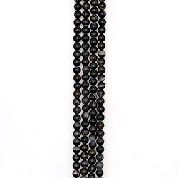 Агат шар моховый черный 10 мм