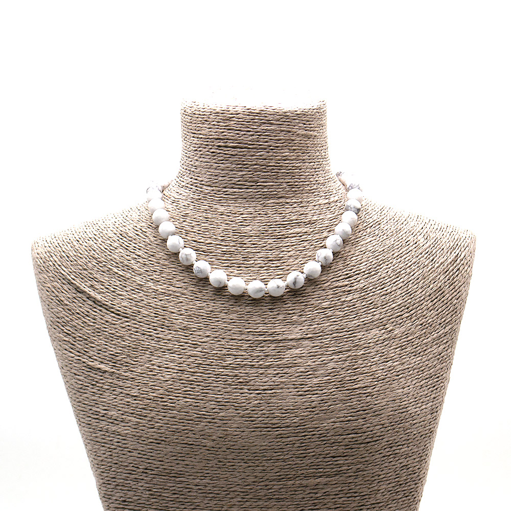 Фото товара бусы из кахолонга шар мелкая грань