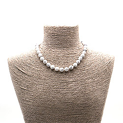 Бусы из кахолонга шар мелкая грань