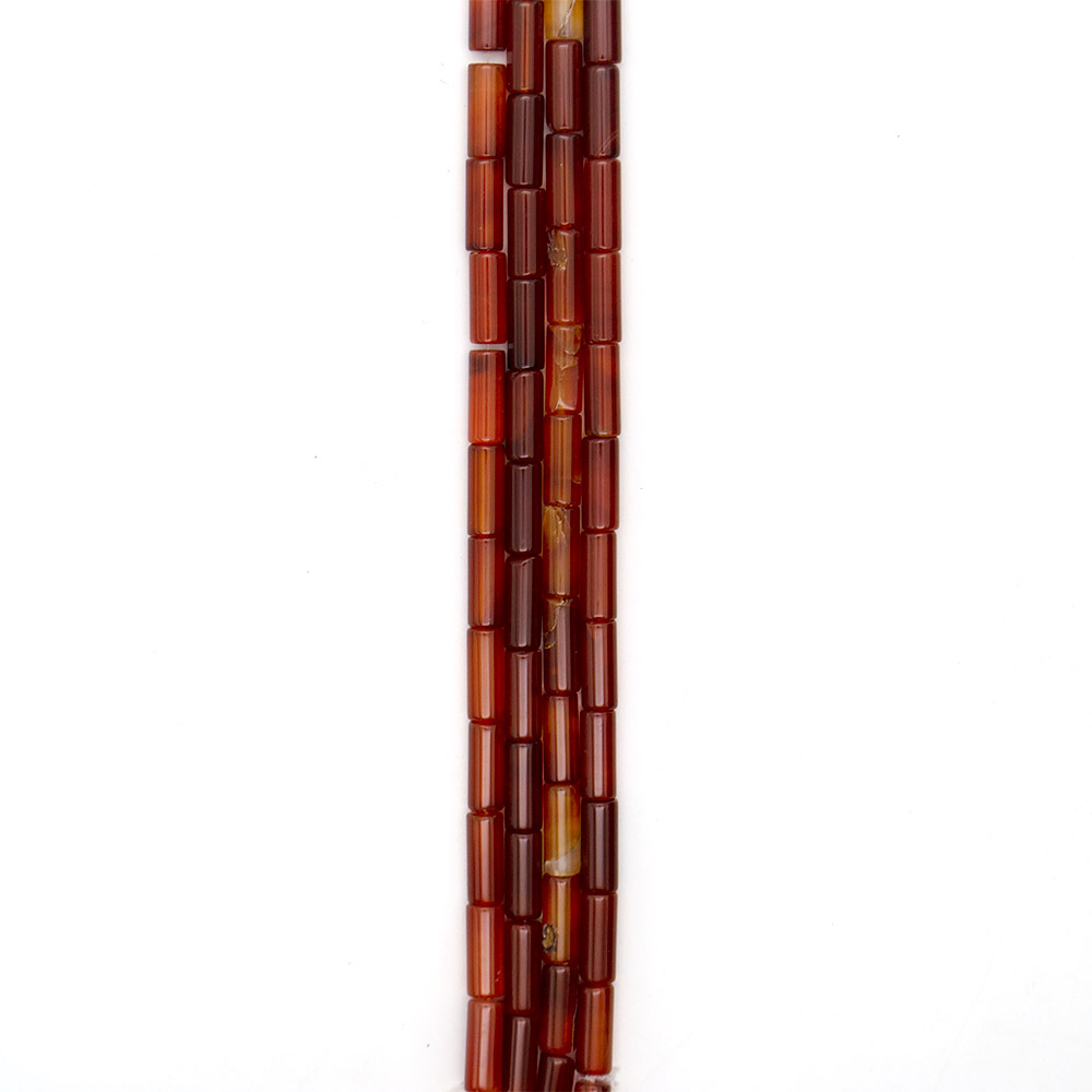 Фото товара сердолик рыжий цилиндр 22*8 мм