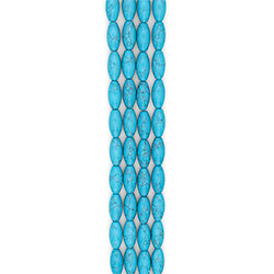 Бирюза имитация бочата 24*12 мм