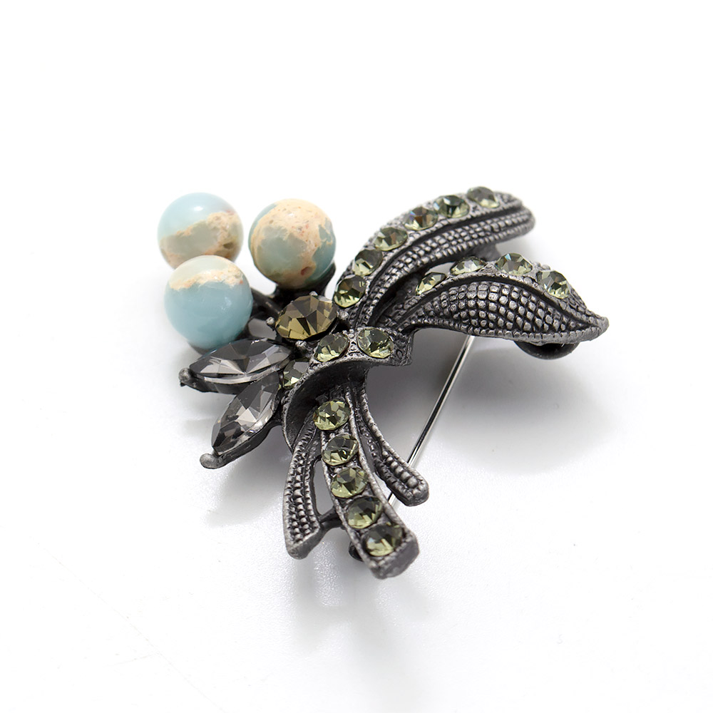 Фото товара брошь "букет 3 шарика" варисцит а0444