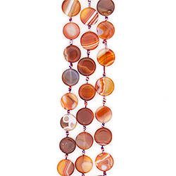 Фото товара сердолик светлый таблетка 25 мм