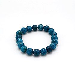 Фото товара браслет из кварца цвет апатит 10мм