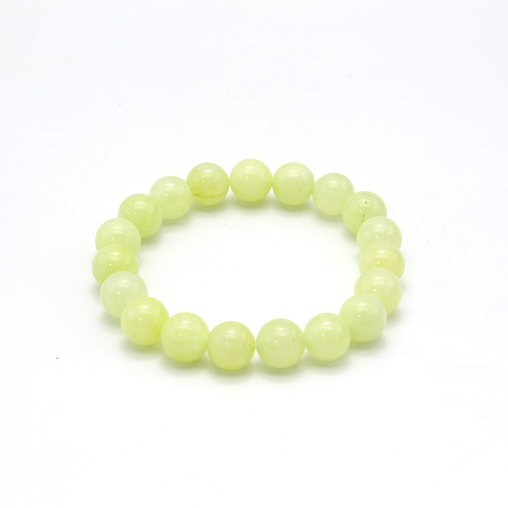 Фото товара браслет из кварца цвет зелёный оникс 10