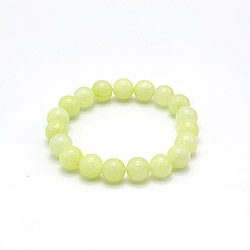 Браслет из кварца цвет зелёный оникс 10