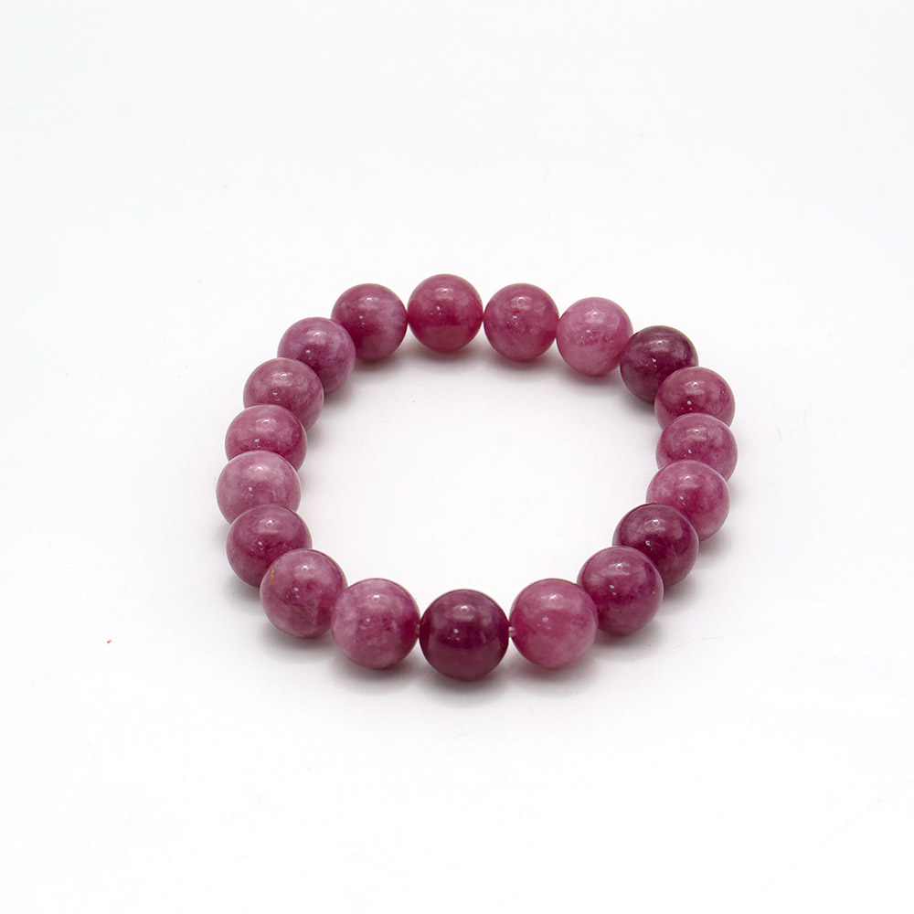 Фото товара браслет из кварца цвет арбузный турмалин 10мм