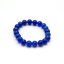 Браслет из кварца цвет лазурит 10мм