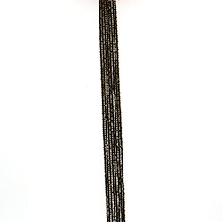 Обсидиан золотистый шар 2 мм граненый