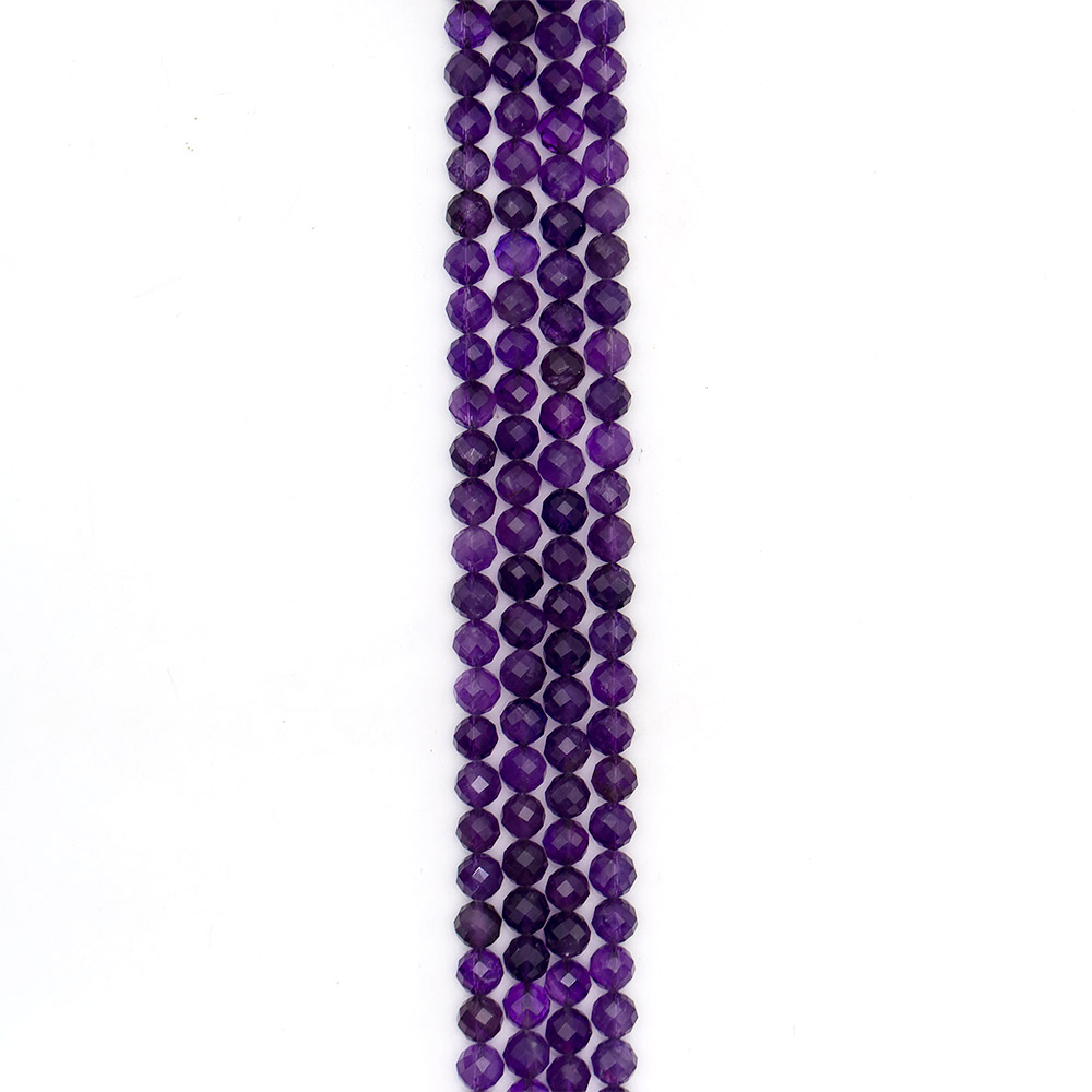 Фото товара аметист шар 10 мм грань люкс