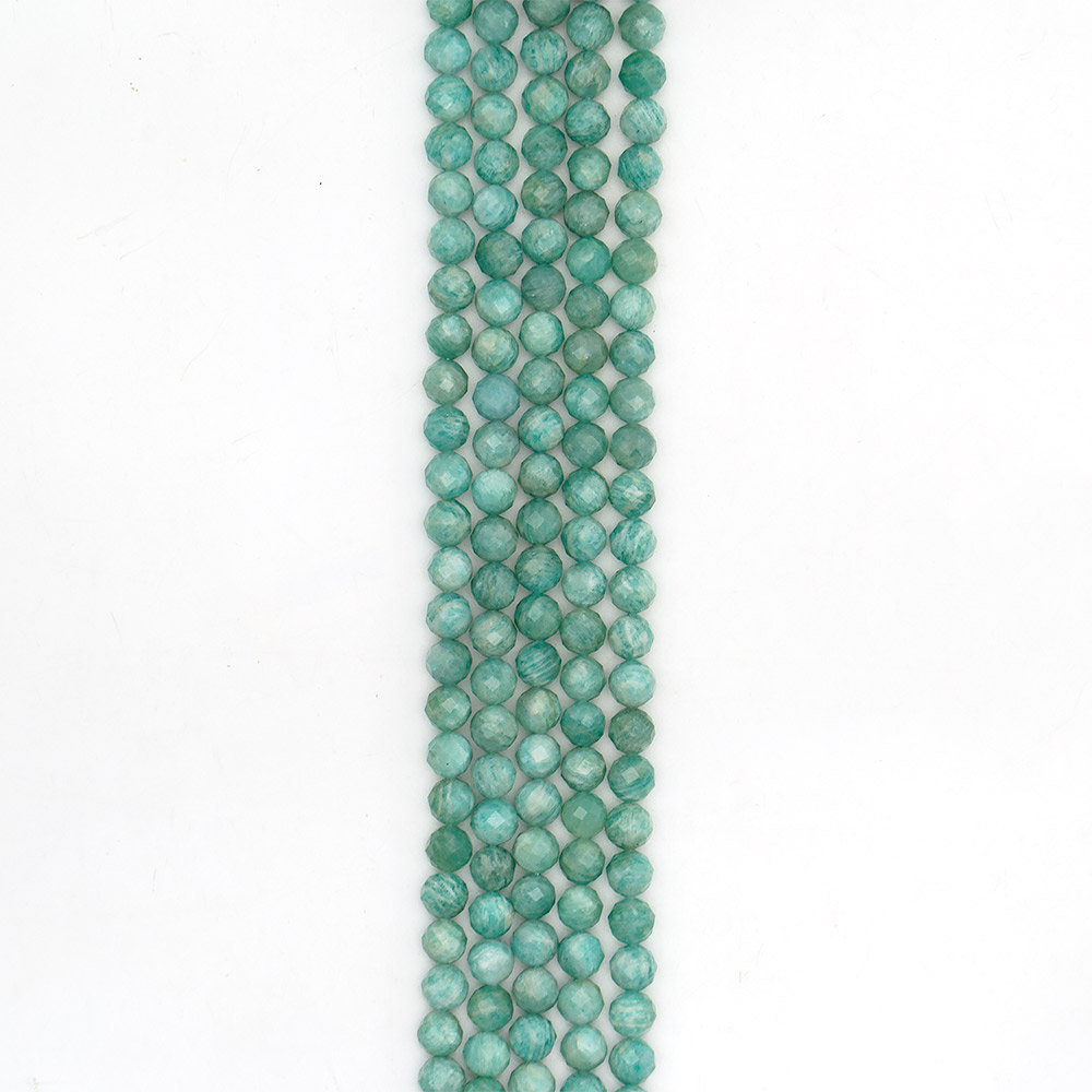 Фото товара амазонит шар 10мм грань люкс