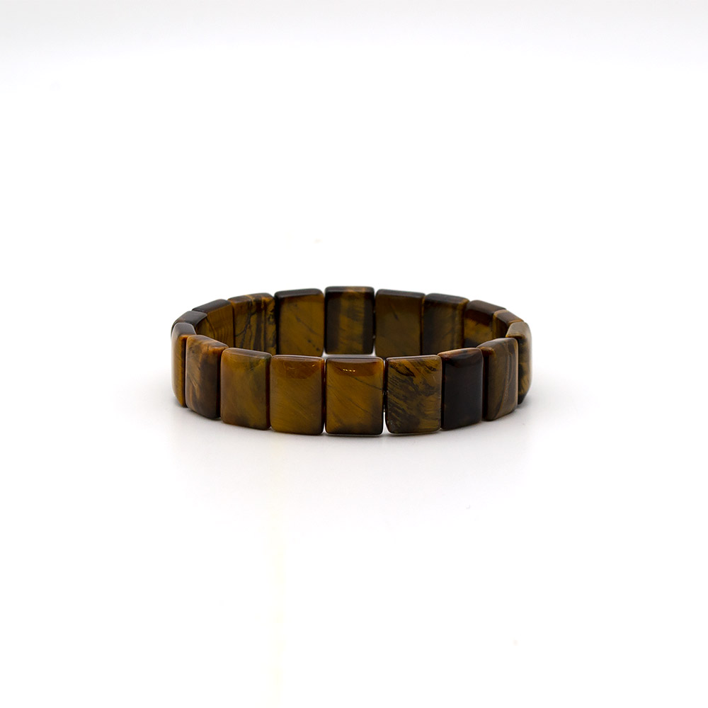 Фото товара браслет из тигрового глаза 14*10 мм