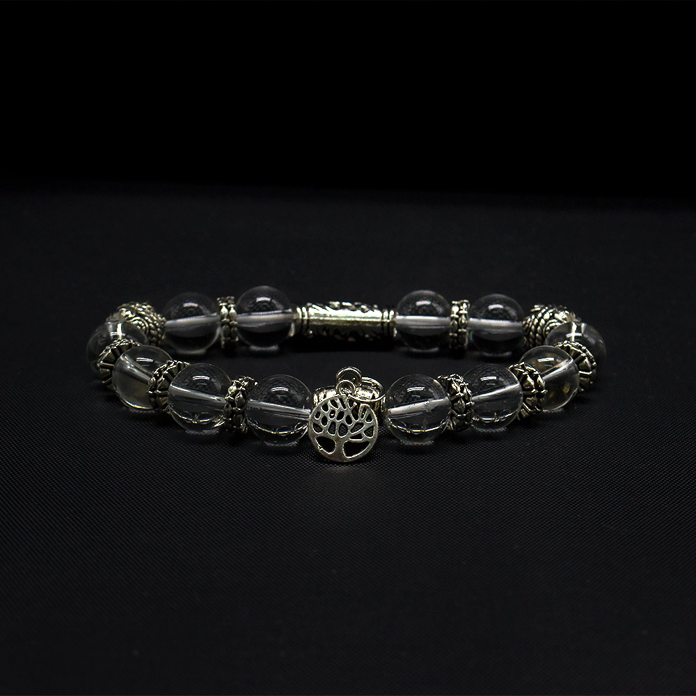 Фото товара браслет из горного хрусталя "пандора" 10мм