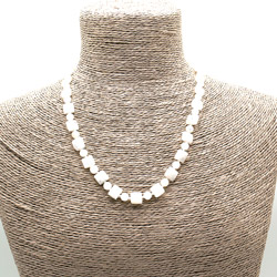 Бусы адуляр квадрат 10мм грань