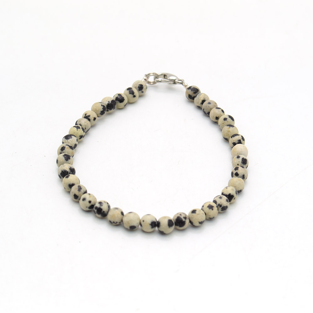 Фото товара браслет из яшмы перепелиной 4мм