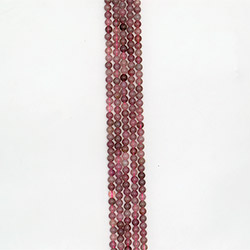 Розовый кварц мадагаскарский "purple" АВ 6мм