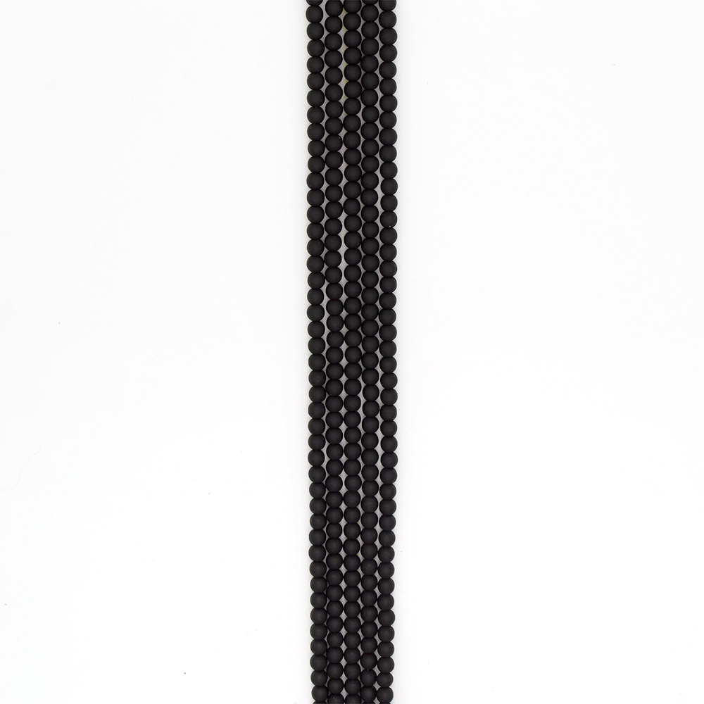 Фото товара шунгит имитация шар 6 мм 1 сорт