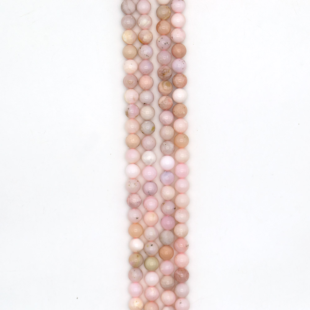 Фото товара опал розовый шар 10,5 мм 1 сорт