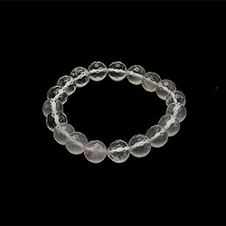 Браслет из горного хрусталя грань 10мм