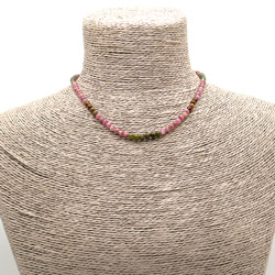 Бусы-чокер из турмалина 5мм