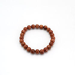 Браслет авантюрин коричневый 8мм грань