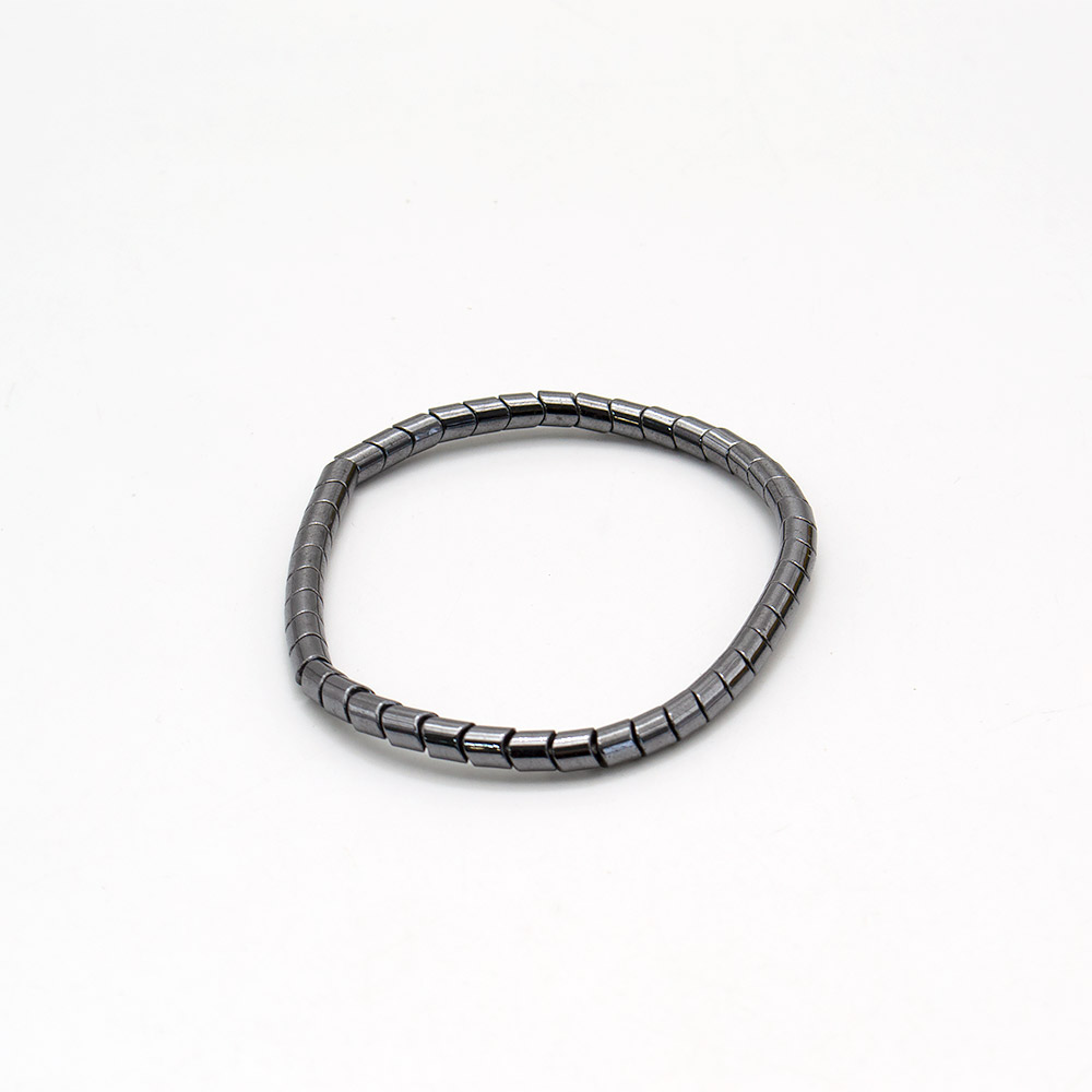 Фото товара браслет из гематита разделитель волна 4*4мм