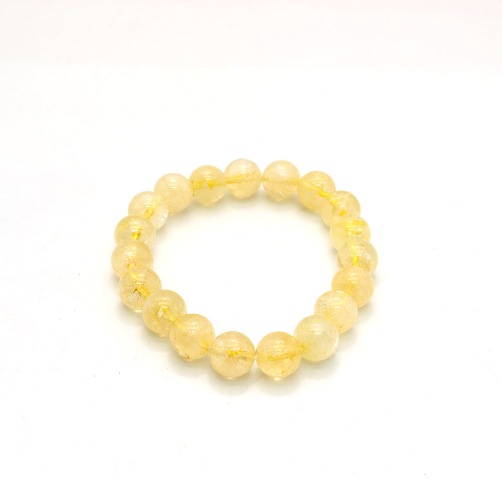 Фото товара браслет из цитрина 10мм