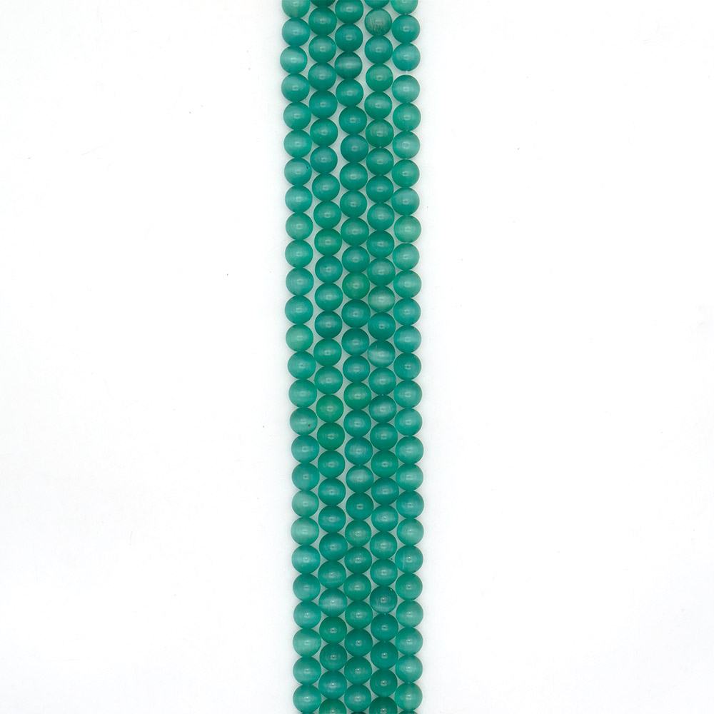 Фото товара кошачий глаз имитация шар цвет темная мята 10мм 