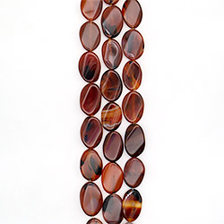 Фото товара сердолик рыжий таблетка овальная витая 20*30 мм