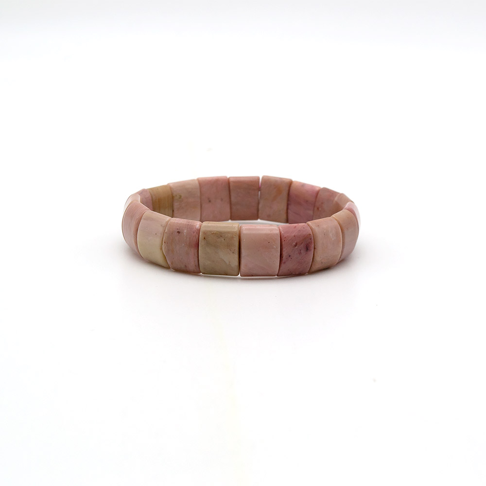 Фото товара браслет из родонита розового 15*11 мм