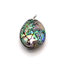 Кулон из гелиотиса 2х сторонний