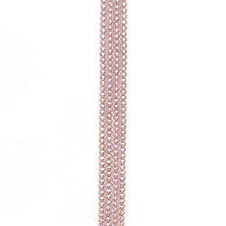 Фото товара циркон цвет розовый прозрачный мелкая грань 6*5мм