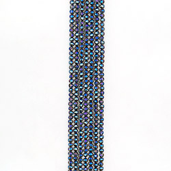 Циркон цвет синий хамелеон мелкая грань 6*5мм