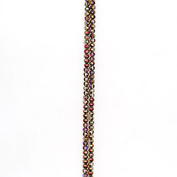 Циркон цвет коричневый хамелеон мелкая грань 6*5мм