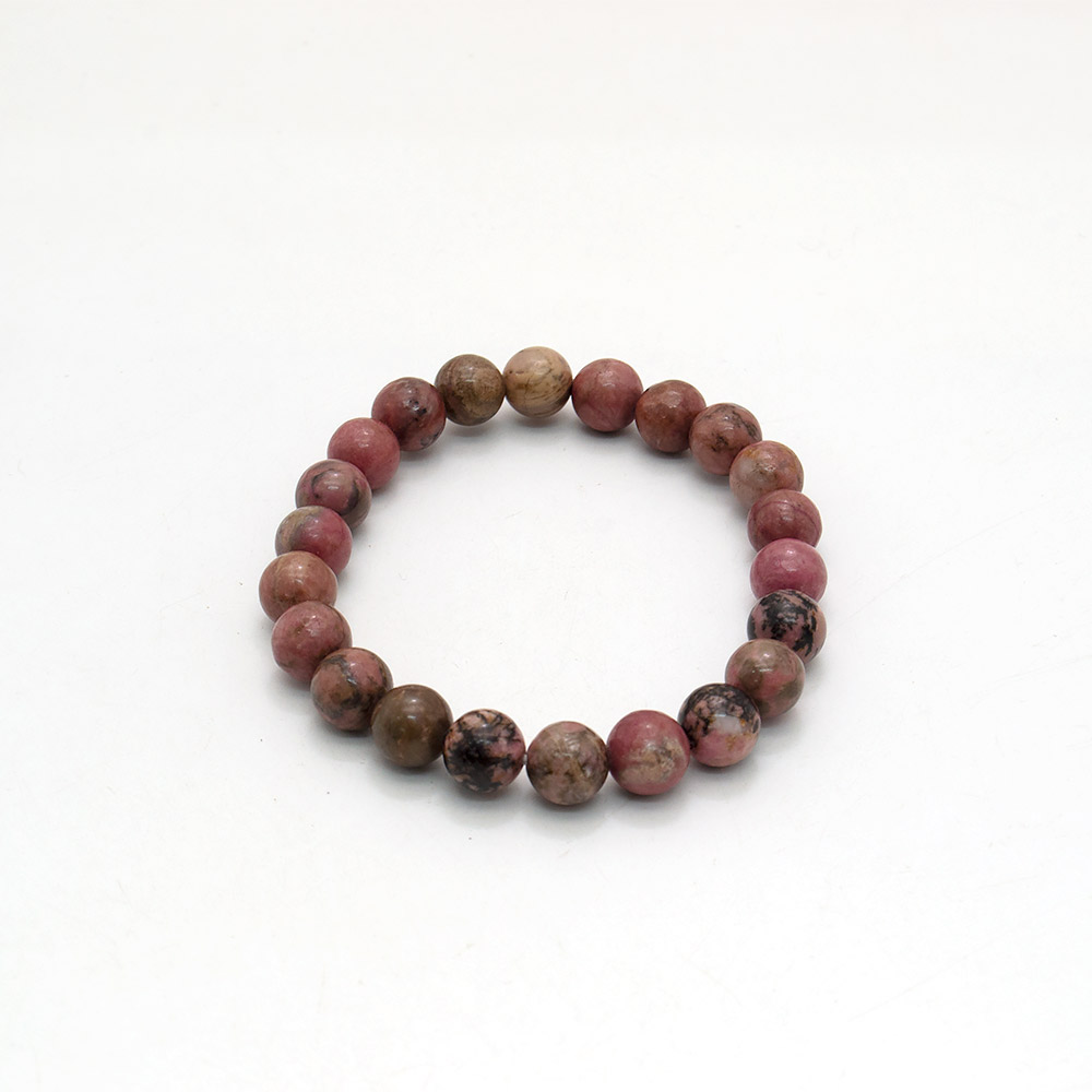 Фото товара браслет из родонита 8мм