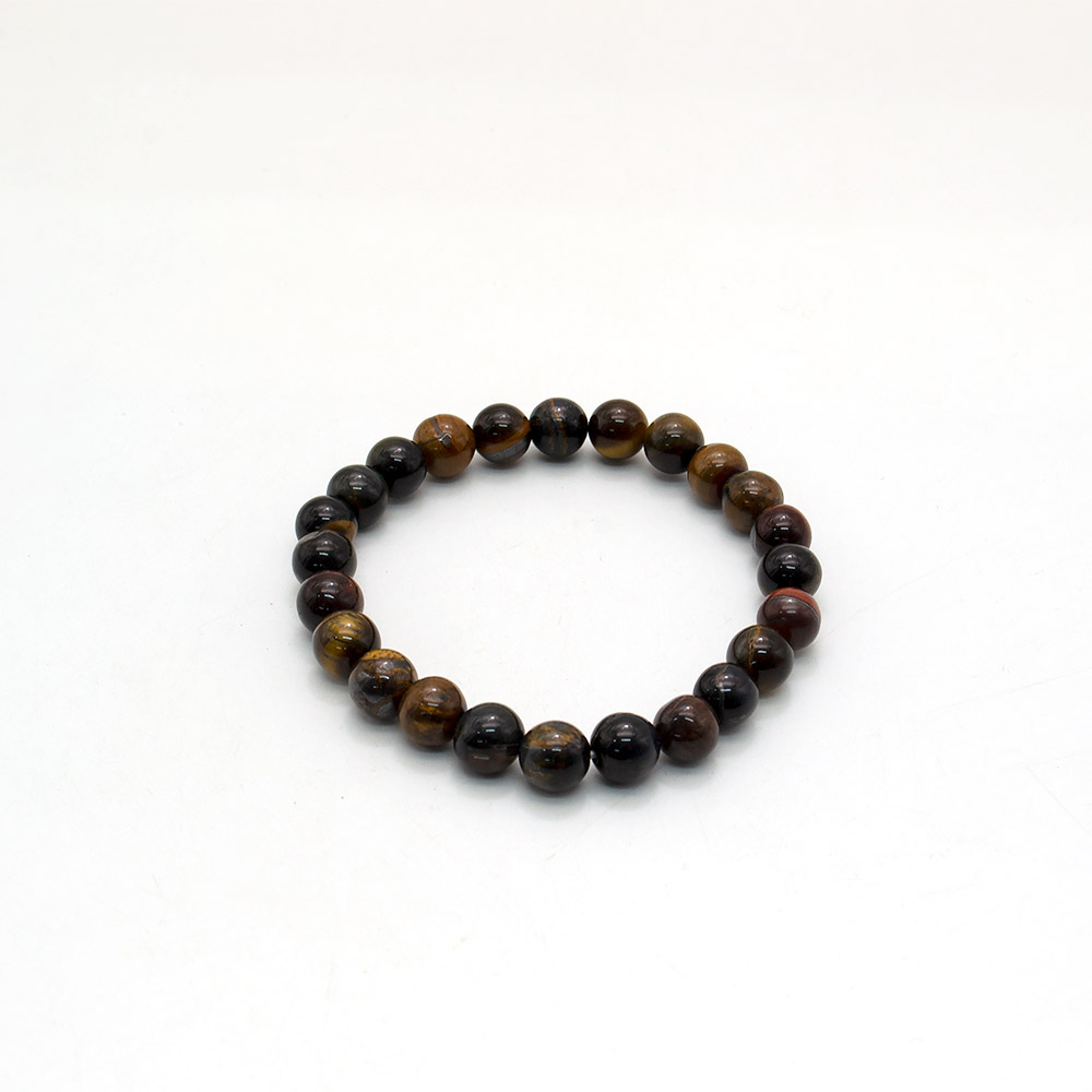 Фото товара браслет из бычьего,соколиного,тигрового глаза 8мм