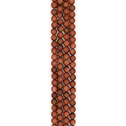 Авантюрин синтетический коричневый 12 мм