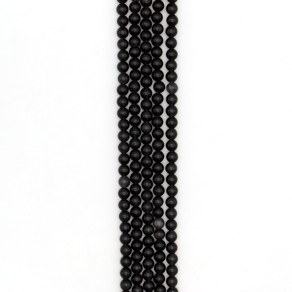 Фото товара кошачий глаз имитация шар цвет черный 8 мм