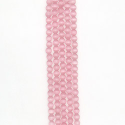 Фото товара кошачий глаз имитация цвет бледно-розовый 10 мм