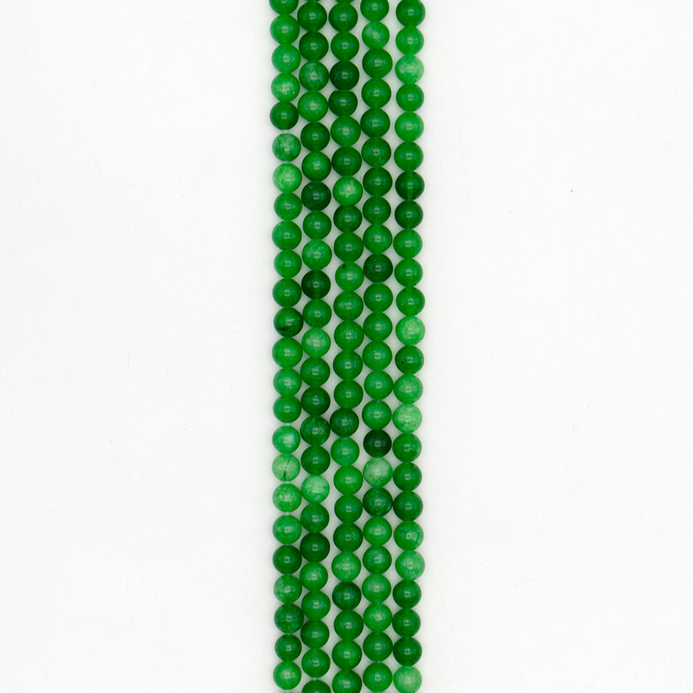 Фото товара кварц цвет светлый изумруд 8 мм